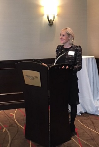 Pivot HR Services' CEO Robin Turnill presents on corporate culture creation to the BCLMA.