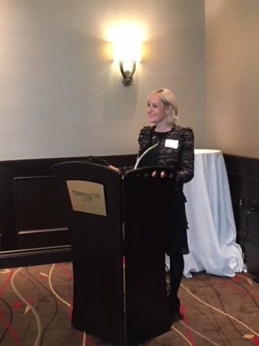 Pivot HR Services' CEO Robin Turnill presents on corporate culture creation to the BCLMA.